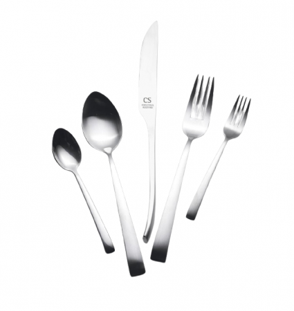 Seturi de tacamuri - Set tacamuri 60 piese Carl Schmidt Sohn-Cloppenburg, otel inoxidabil, argintiu