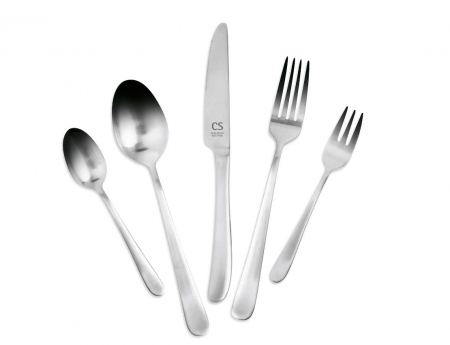 Bucatarie - Set tacamuri 60 piese Carl Schmidt Sohn-Wolfsburg, otel inoxidabil, argintiu