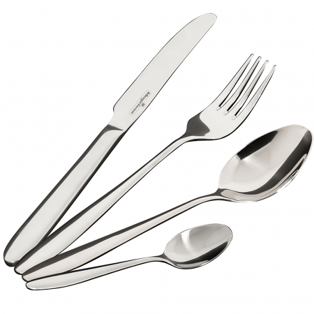 Cutlery Sets - Magefesa-Granada cutlery set, stainless steel, 24 pieces, silver