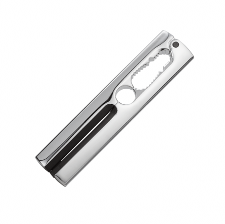 Decojitoare fructe si legume - Spargator nuci Stellar Chrome, aliaj de zinc, 17 cm, argintiu/negru