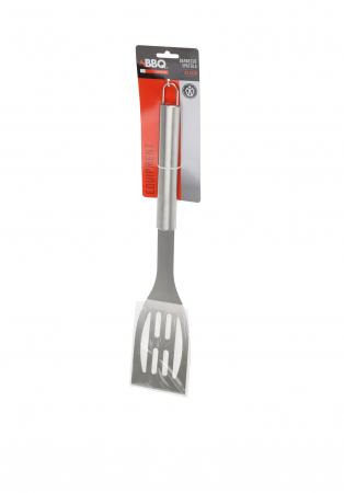 Ustensile gratar - Spatula gratar BBQ, otel inoxidabil, 43.5, argintiu