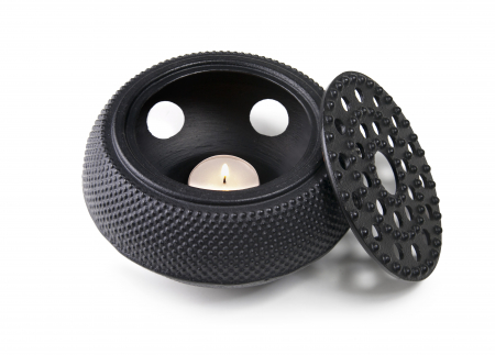 Ibili-Oriental teapot warmer, cast iron, 14x7 cm, black [2]