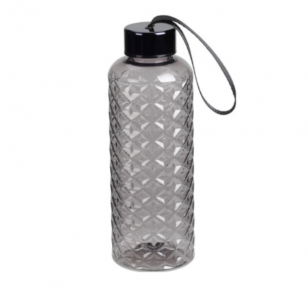 Sticle apa - Sticla apa Excellent Houseware, plastic AS, 7x20 cm, 500 ml, negru