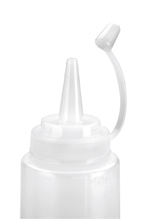 Sticla gradata pentru sos Ibili, plastic, 750 ml, alb [1]