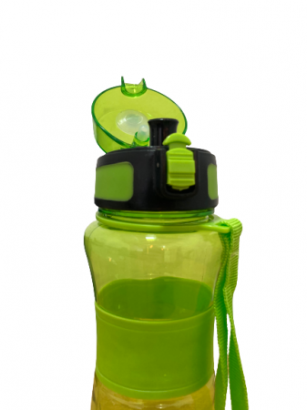 Excellent Houseware sports bottle, plastic, 26x8 cm, green [2]
