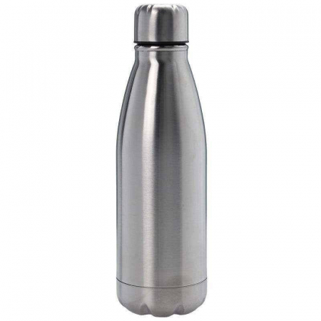 Activitati in aer liber - Sticla termos Excellent Houseware, otel inoxidabil, 0.5 l, argintiu