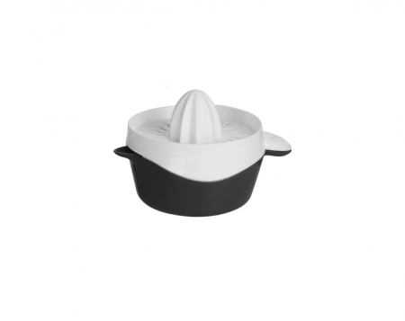 Prese si storcatoare - Storcator citrice Excellent Houseware, polipropilena, 17x12.5x10.5 cm, 480 ml, alb/negru