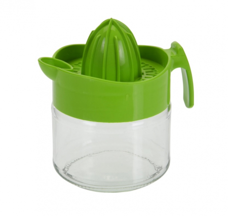 Prese si storcatoare - Storcator de citrice Koopman Excellent Houseware, sticla, 7.5x12 cm ,  transparent