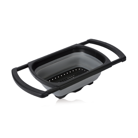 Strecuratoare pliabila pentru legume Swiss Haus-Bakeware, polipropilena, 26x39 cm, negru [0]