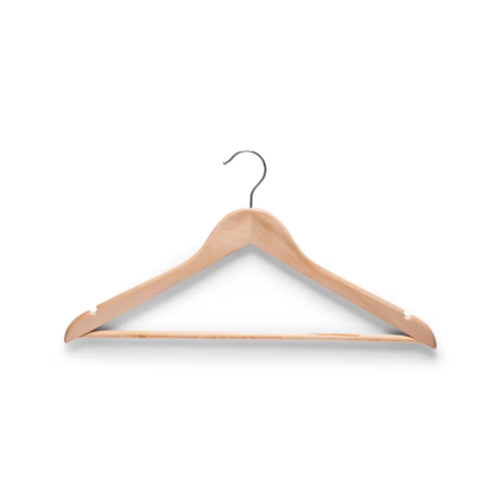 Set 6 umerase Zeller, lemn, 44x7.5x24 cm, maro [2]