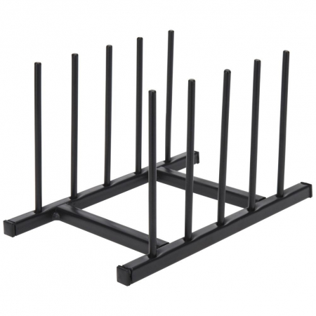 Suporturi farfurii - Suport pentru farfurii si capace Excellent Houseware, metal, 20x12.5x12 cm, negru