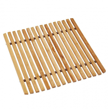 Suporturi oale - Suport pentru oala Excellent Houseware, bambus, 18x18x0.6 cm, maro