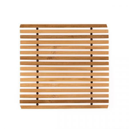 Suport pentru oala Excellent Houseware, bambus, 18x18x0.6 cm, maro [1]