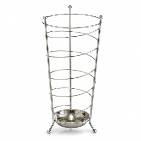 Living & deco - Suport umbrela Zeller, otel cromat, 25x47.5 cm, argintiu