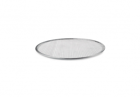 Vase pentru gatit - Tava coacere blat pizza, otel inoxidabil, 30 cm, argintiu