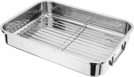 Tavi copt - Tava copt Judge, otel inoxidabil, 36x26x6 cm, argintiu