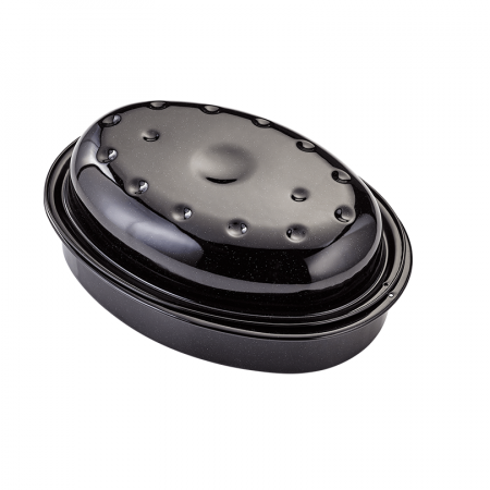 Tava cuptor Judge, granit, 33x25x11 cm, negru [0]