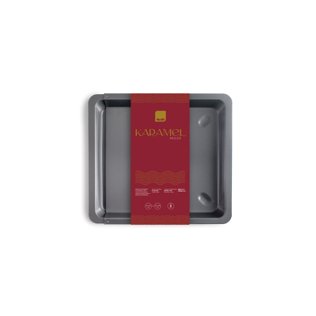 Ibili-Karamel extendable baking tray, carbon steel, 38-51x33x3.2 cm, red/black [3]