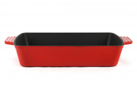 Tavi copt - Tava fonta Magefesa-Ferro Eco, fonta, 34x24x7 cm, 3.2 l, rosu
