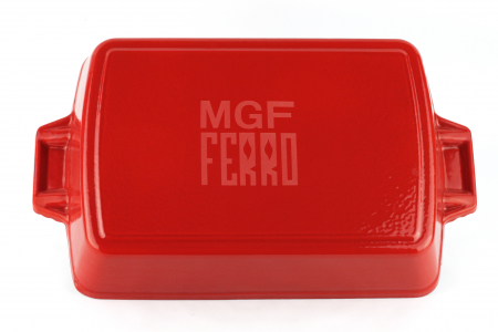 Tava fonta Magefesa-Ferro Eco, fonta, 34x24x7 cm, 3.2 l, rosu [3]
