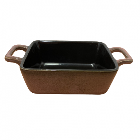 Serving trays - Serving tray Excellent Houseware, ceramic, 13.5x11x5 cm, brown