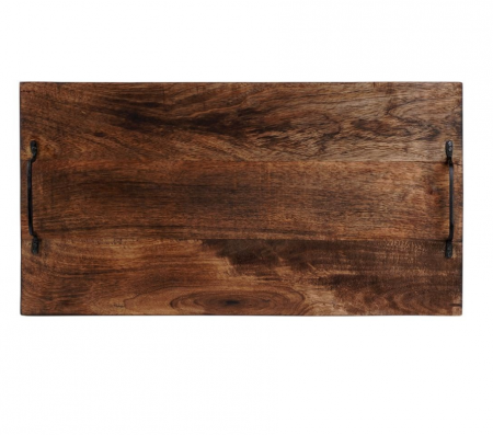 Tava servire Excellent Houseware, lemn mango, 56x30 cm, maro [2]