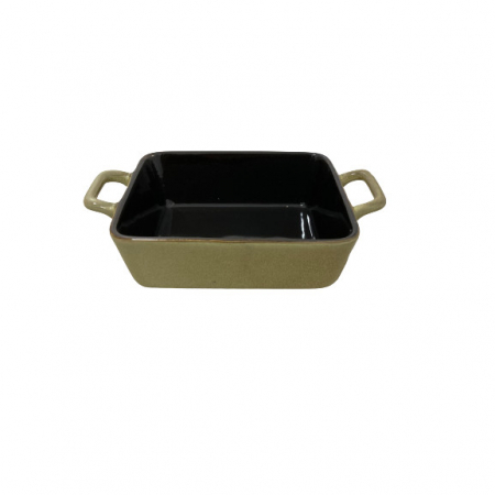 Serving trays - Koopman serving tray, ceramic, 23.6x15.3x5.6 cm, Light green