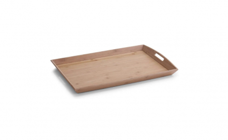Tavi servire - Tava servire Zeller, bambus, 58x38x6 cm, maro