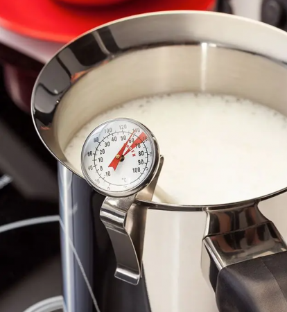 Judge Kitchen milk thermometer, stainless steel, 13.5 cm, -10°C to 100°C, silver [1]