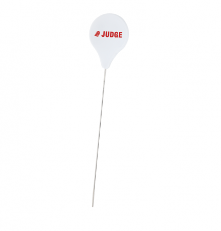 Bucatarie - Tester pentru prajituri Judge Kitchen, otel inoxidabil/plastic, 16 cm, alb/argintiu