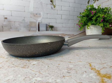 Tigaie adanca OMS, aluminiu, 24 cm, gri [6]