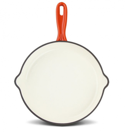 Carl Schmidt Sohn-Xanten frying pan, cast iron, 26x5.2 cm, red/white [2]