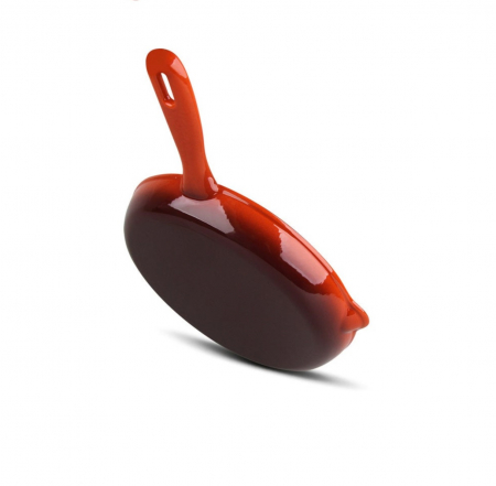 Carl Schmidt Sohn-Xanten frying pan, cast iron, 26x5.2 cm, red/white [3]