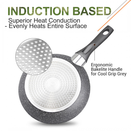 Carl Schmidt Sohn-Emden frying pan, 28 cm, aluminum, gray [2]