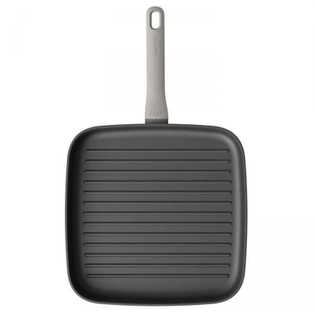 Grill - Tigaie grill BergHOFF, aluminiu, 28x28x4 cm, gri/negru