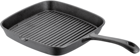 Tigaie grill Judge, fonta, 37x22x5 cm, negru [0]