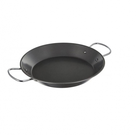 Tigai - Tigaie paella Ibili-Gandia, otel, 28x4 cm, negru