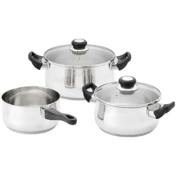 Seturi oale - Set vase de gătit Vista, 3 piese, Judge