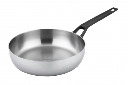 Cookware - Carl Schmidt Sohn-Heidelberg universal frying pan, 18/10 stainless steel, 24 cm, silver