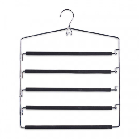 Umerase - Umeras pentru pantaloni Zeller, metal/EVA, 37x44.5 cm, argintiu/negru