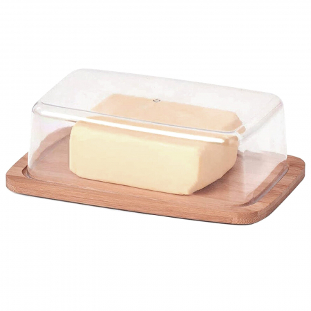 Untiera Excellent Houseware, bambus/plastic, 19x12.5x6 cm, maro [1]