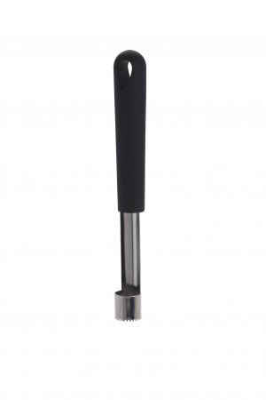 Decojitoare fructe si legume - Extractor miez mar Excellent Houseware, otel inoxidabil/polipropilena, 21.5 cm, argintiu/negru
