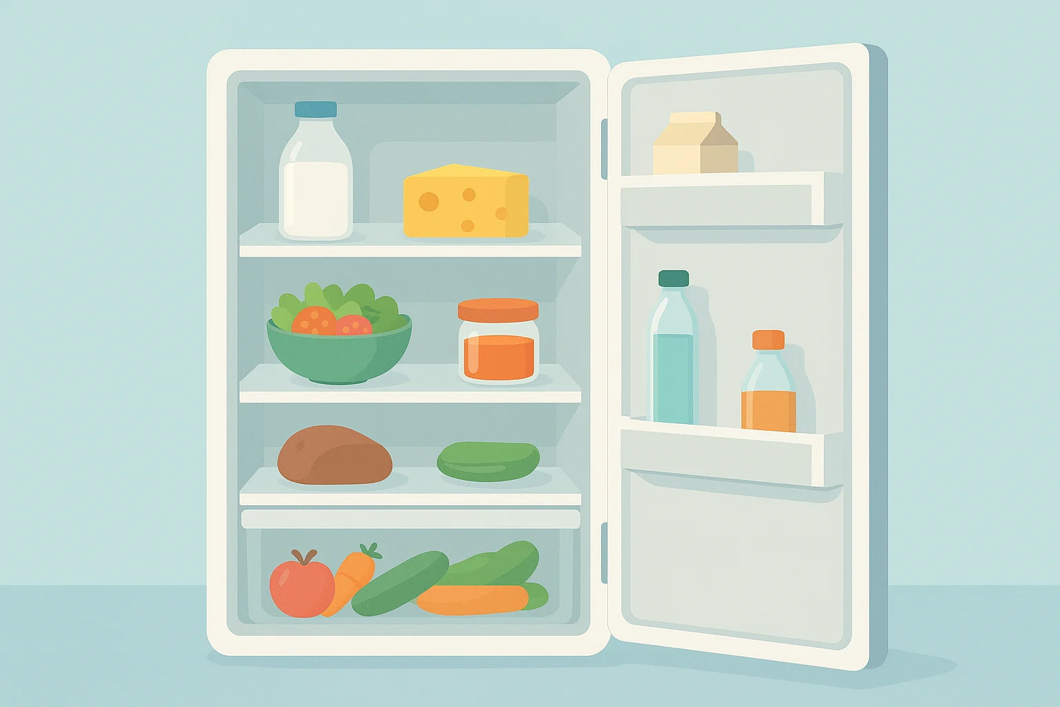 Cum să cureți eficient frigiderul în doar 5 pași