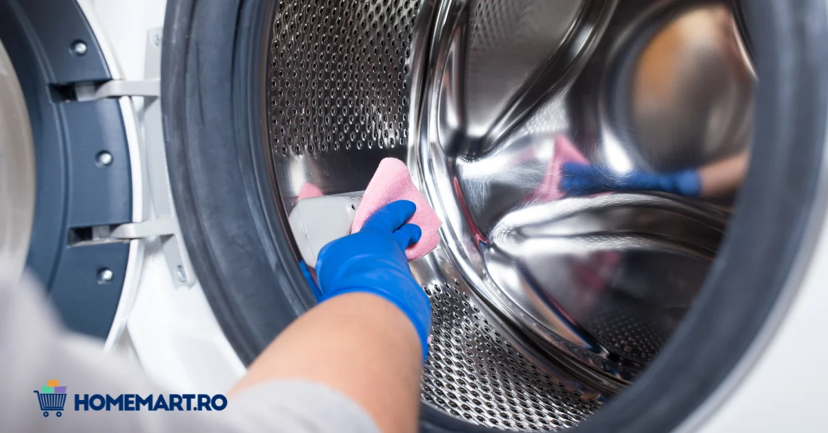 Cum să cureți eficient mașina de spălat rufe, pas cu pas
