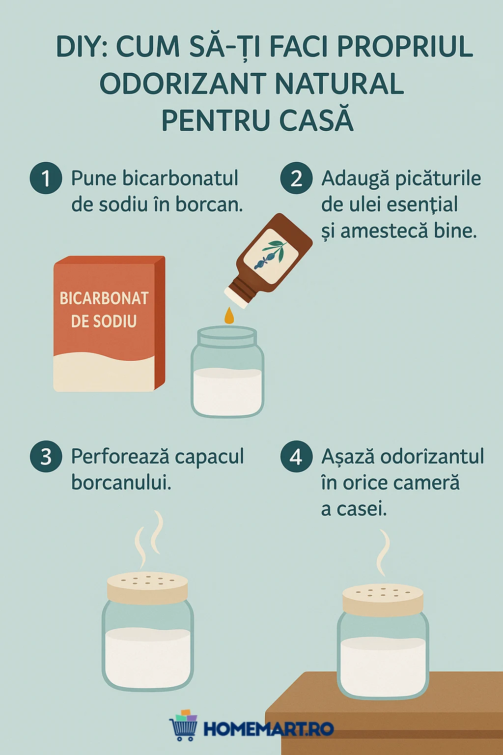 Cum să-ți faci propriul odorizant natural pentru casă