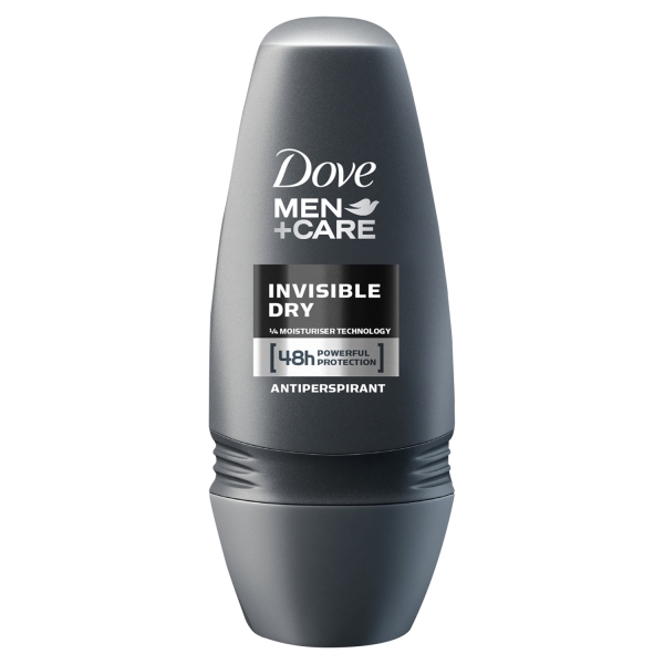 Dove Deodorant Roll-on, Barbati, 50 ml, Invisible Dry [1]