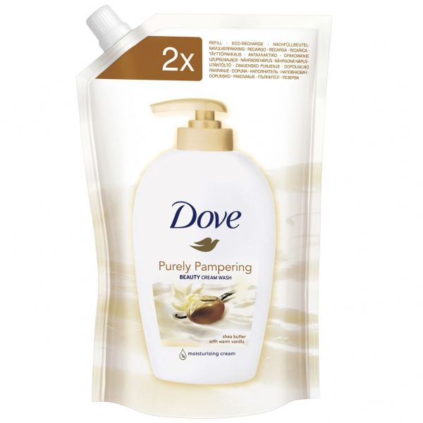 Dove Rezerva sapun crema lichid, 500 ml, Purely Pampering Shea Butter with Warm Vanilla [1]