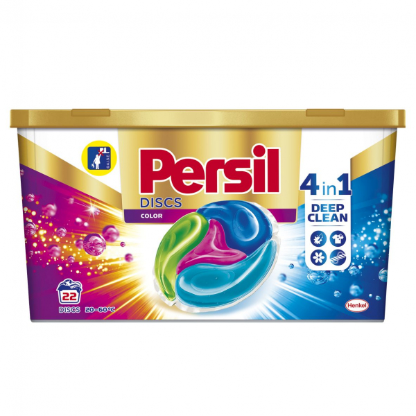 Persil Detergent capsule Discs, 22 buc, 4in1 Color [1]