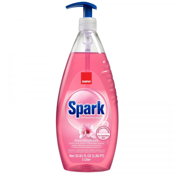 Sano Detergent pentru vase, 1 L, Spark Migdale [1]