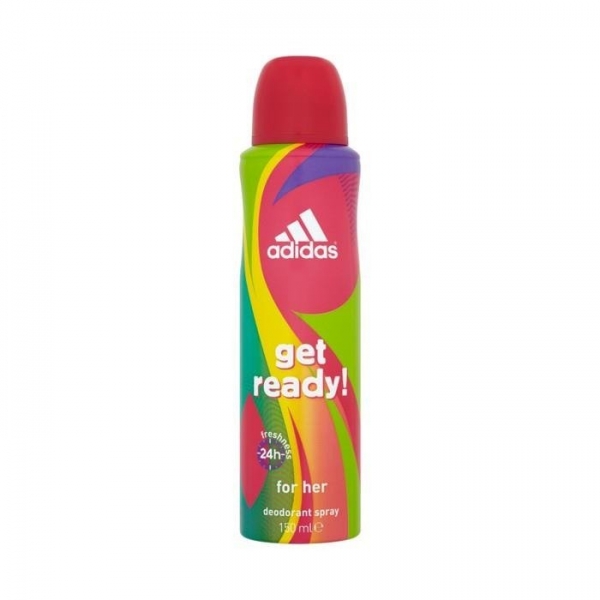 Adidas Deodorant spray, Femei, 150 ml, Get Ready [1]